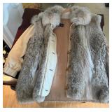 Damselle Ltd. Fur Coat, Size M