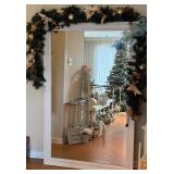 White Framed Mirror