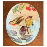 Michel Design Works Oval Glass Paperweight