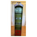 Painted Wooden Shelf Unit