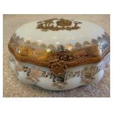 Limoges Porcelain Lidded Box