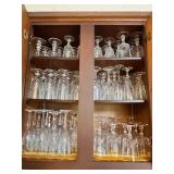 Crystal Stemware and China Set