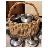 Revere Ware Copper Bottom Cookware Set
