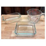 Pyrex Glass Bakeware Set