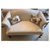 Loveseat and Side Table Set