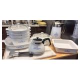 CorningWare Blue Cornflower Selection