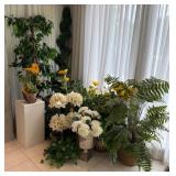 Assortment of Artificial Plants Decor
