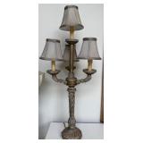 Four-Light Table Candelabra Lamp