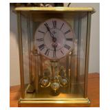 Elgin Gold-Tone Anniversary Clock
