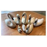 Vtg. Handcrafted Swan Decoy Collection