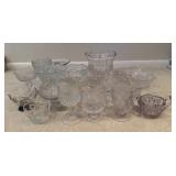 Crystal and Pressed Glass Tableware