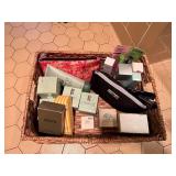 Basket of Skincare and Beauty Products