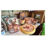 Rooster-Themed Decor Lot