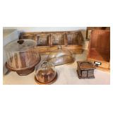 Wooden and Glass Items