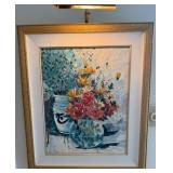 Framed Vtg. Oil on Canvas Painting