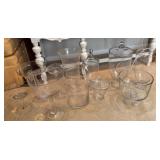Clear Glass Household Containers
