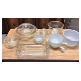 Fire-King and Glasbake Glassware Lot