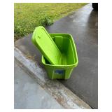 Green Scepter Plastic Storage Binï¿½25.5ï¿½17.75ï¿½15.5
