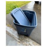 Cornerstone Storage Bin with Lidï¿½21 gal.