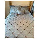 Vtg Bedding and Curtain Set