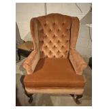 Vtg. Wingback Armchairï¿½31x24x43