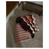 Set of 2ï¿½Crochet Throw Blanketï¿½53ï¿½81