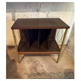 Mid-Century Record Storage Rackï¿½26.5x16x25