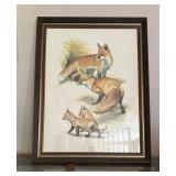Guy Coheleach ï¿½Fox Denï¿½ Printï¿½31ï¿½39.5