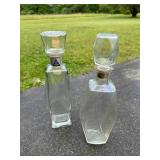Vtg Glass Decantersï¿½12ï¿½