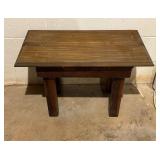 Wooden Side Tableï¿½28ï¿½15.5ï¿½19