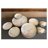 Fukagawa Arita Handpainted China Set
