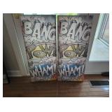 Pop Art Comic Panels
