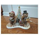 Holiday Bear Figurine Decoration