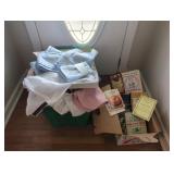 Cookbooks and Table Linens Collection