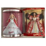Special Edition Holiday Barbies, 1988 and 2001