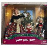 1998 Barbie Holiday Sisters Gift Set