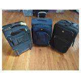 Three Rolling Luggage Bags