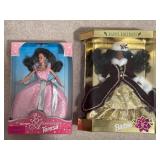 Happy Holidays Barbie and Teresa Dolls