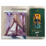 2005 Holiday Barbie and Victorian Barbie Dolls