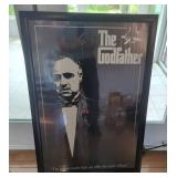 The Godfather Poster in Frame