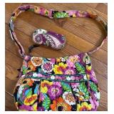 Vera Bradley Floral Bag and Glasses Case