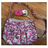 Vera Bradley Quilted Bag and Glasses Case