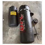 UFC and Everlast Punching Bags With Weight Set