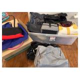Tote with Assorted Purses and Bags