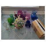 20 Assorted Glass Vases
