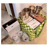Silver-Plated Mint Julep Cups