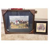 Two Framed Equestrian Prints
