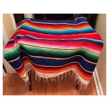 Mexican Serape-Style Blanket