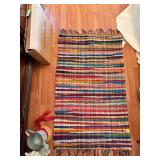 Handwoven Multicolor Chindi Rug