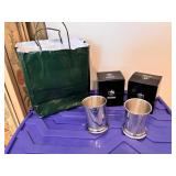 English Pewter Cups